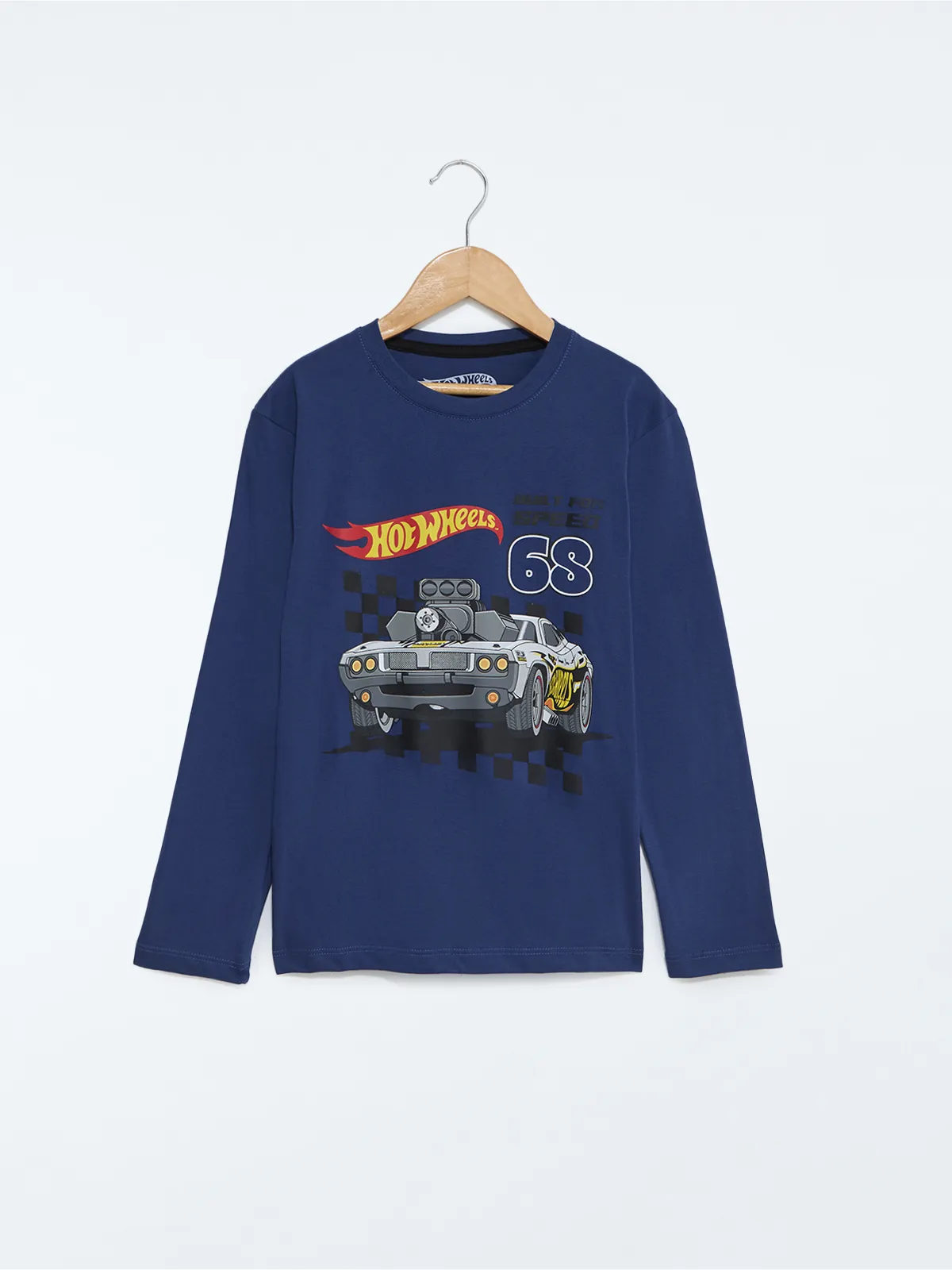 POLO MANGA LARGA NIÑO HOT WHEELS HWS
