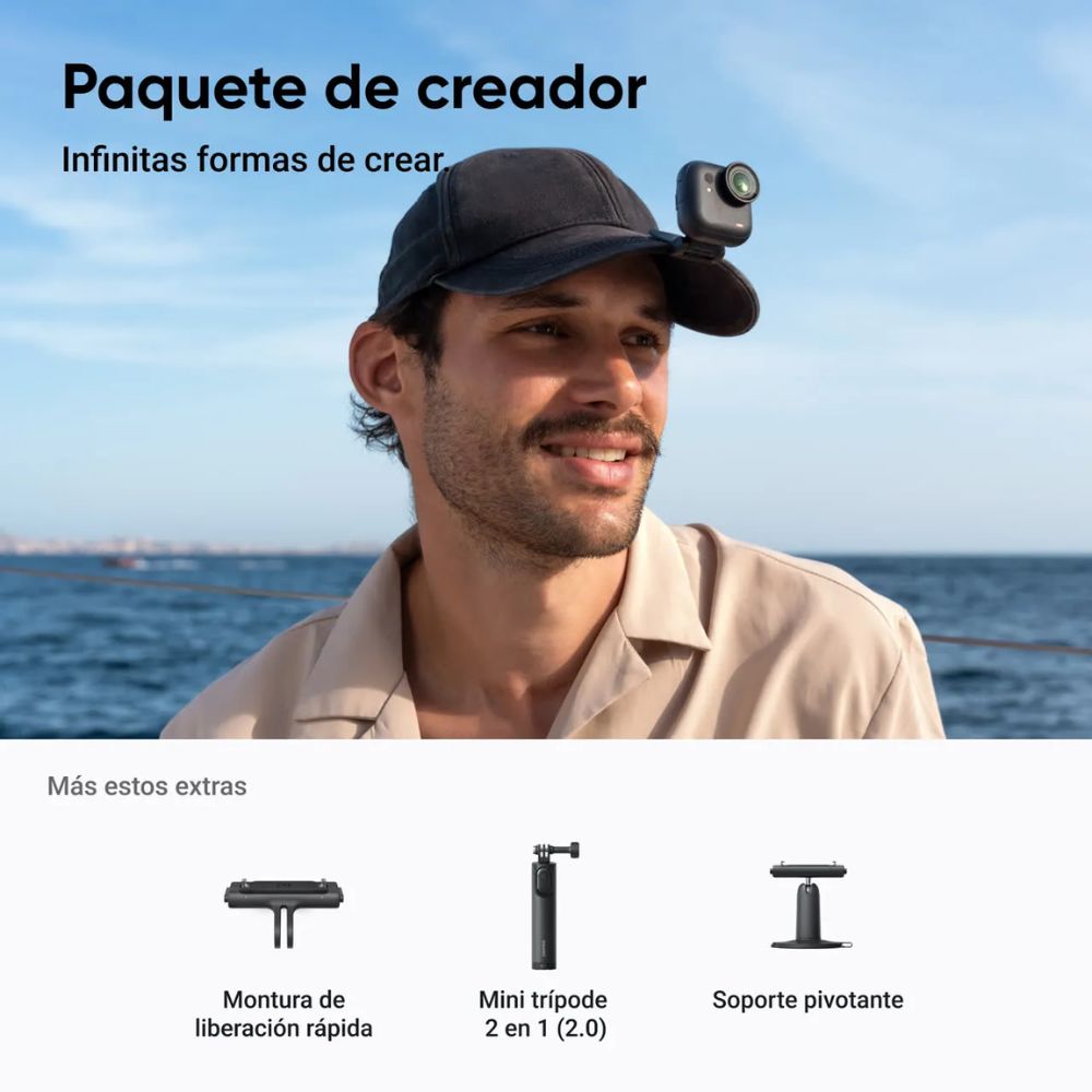 INSTA360 GO ULTRA CREATOR BUNDLE (MIDNIGHT BLACK) - 5