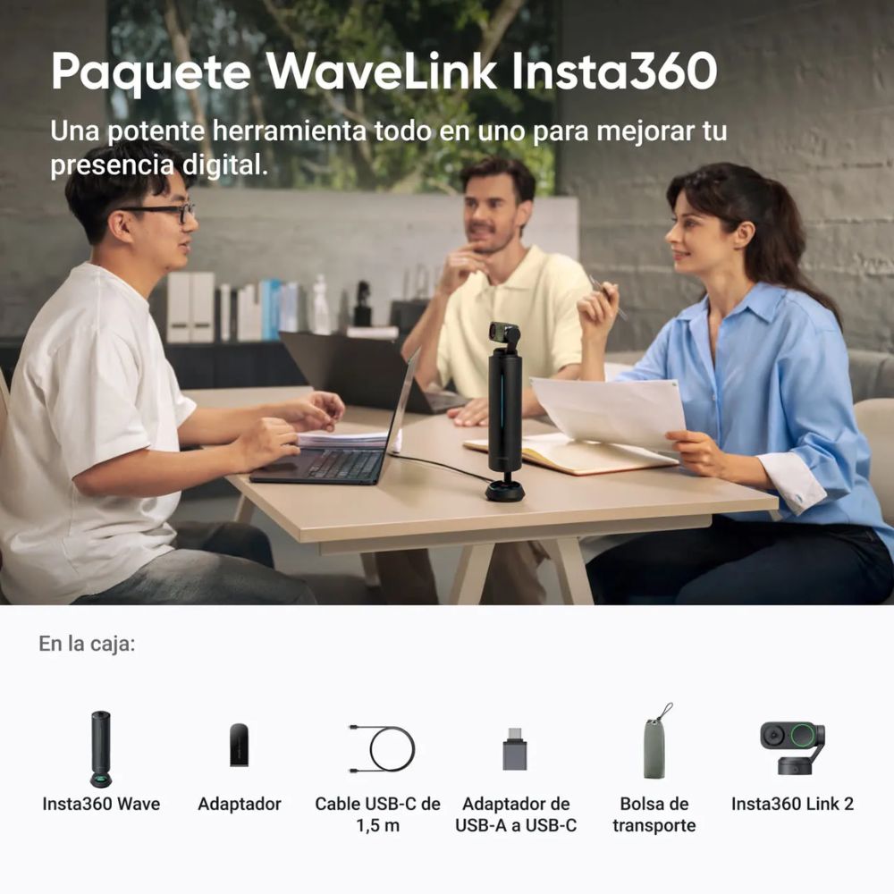 ALTAVOZ INSTA360 WAVE LINK 2 BUNDLE - 6