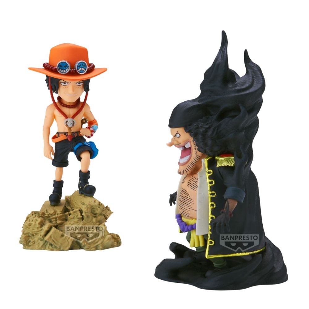FIGURA PORTGAS D. ACE VS MARSHALL D. TEACH ONE PIECE WCF - 2