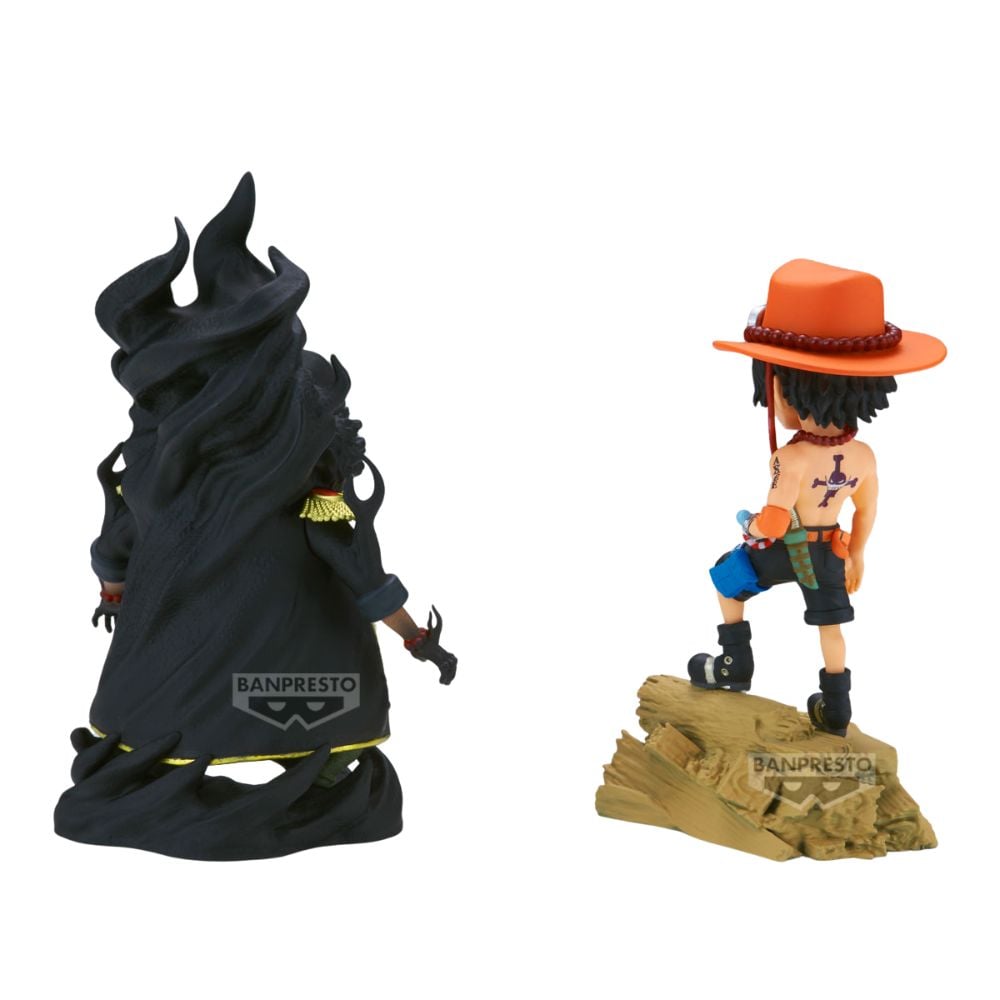 FIGURA PORTGAS D. ACE VS MARSHALL D. TEACH ONE PIECE WCF - 4