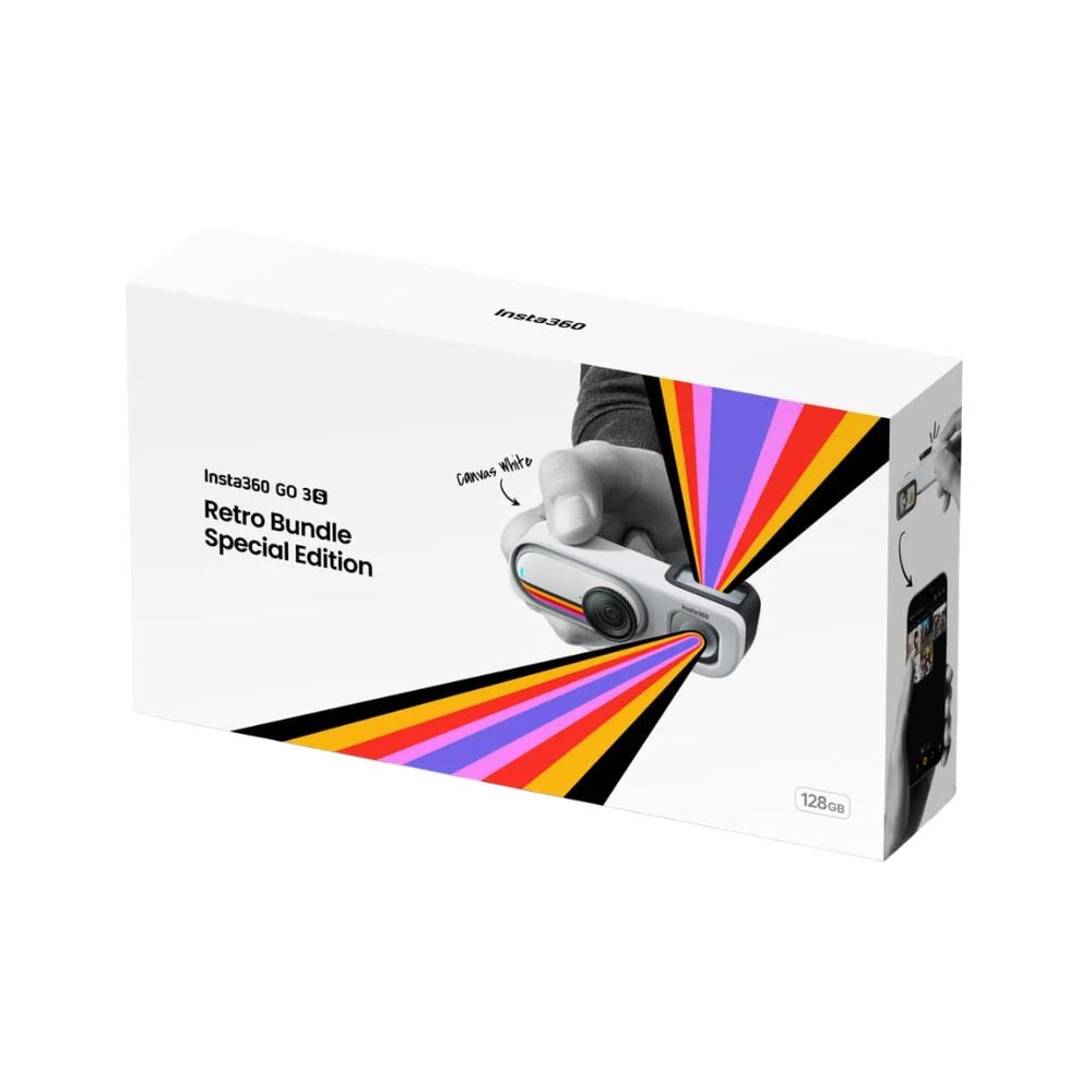 CÁMARA INSTA360 GO 3S RETRO BUNDLE (EDICIÓN ESPECIAL) - 2