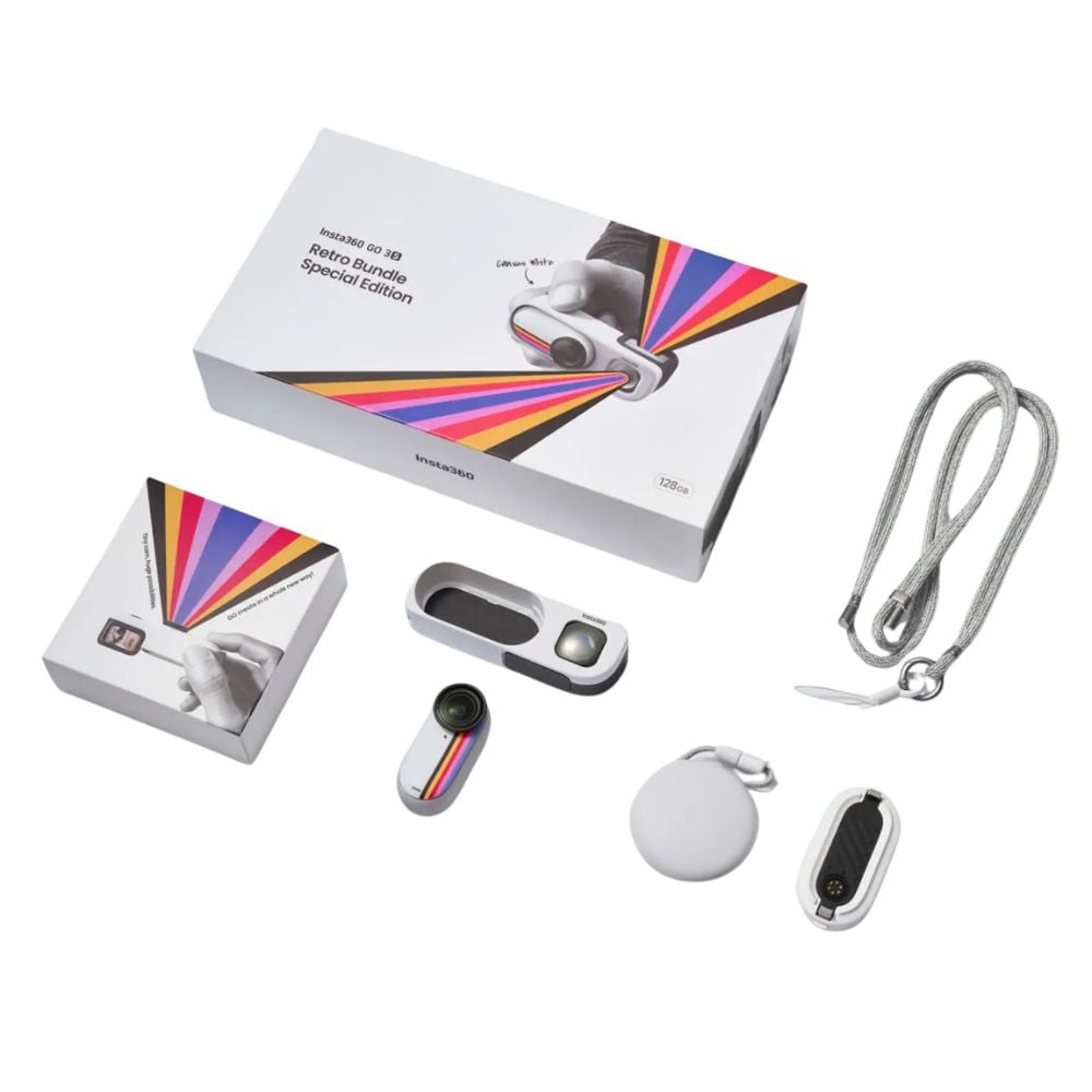 CÁMARA INSTA360 GO 3S RETRO BUNDLE (EDICIÓN ESPECIAL) - 3