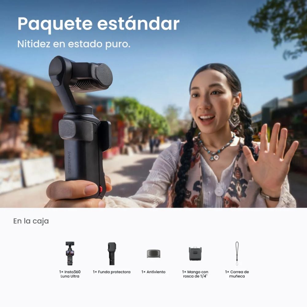 Cámara Gimbal Insta360 Luna Ultra Standard Bundle - 3
