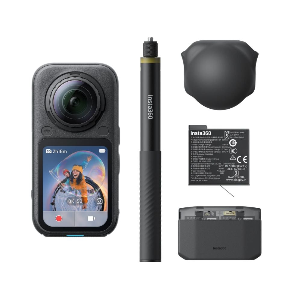 CÁMARA DE ACCIÓN INSTA360 X6 ESSENTIALS BUNDLE - 1