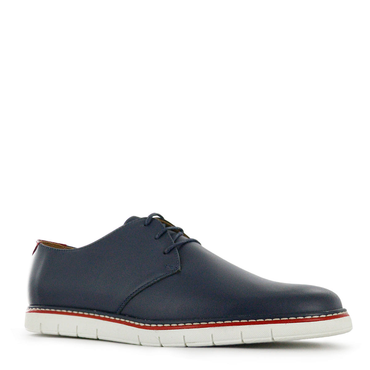 ZAPATO PARA HOMBRE ECCO GREAT03 AZUL CUERO NATURAL - 2