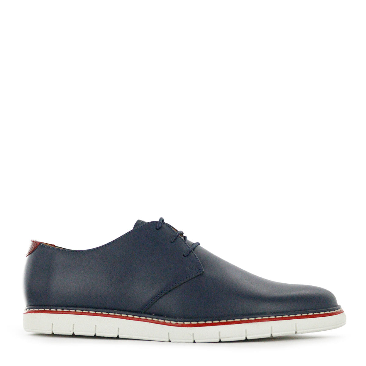 ZAPATO PARA HOMBRE ECCO GREAT03 AZUL CUERO NATURAL - 3