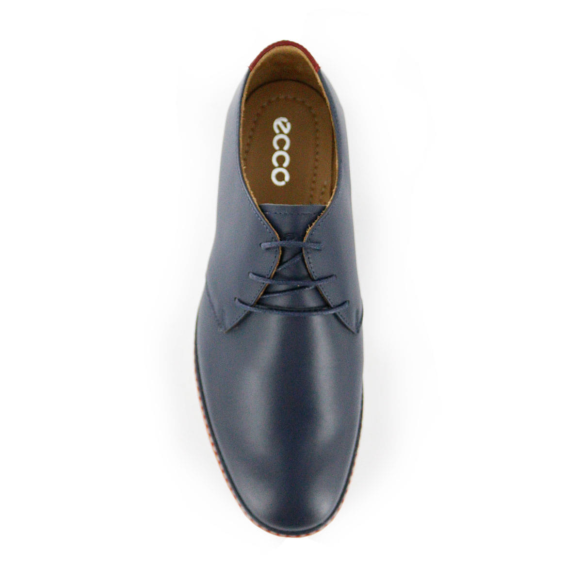 ZAPATO PARA HOMBRE ECCO GREAT03 AZUL CUERO NATURAL - 5