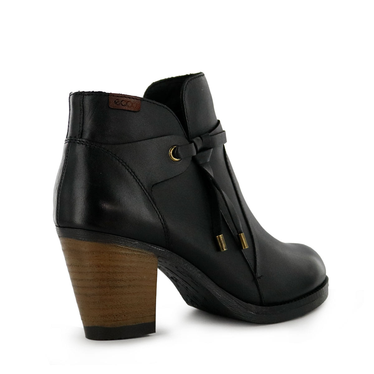 Ripley - BOTINES ECCO PARA MUJER LUCIA19 NEGRO