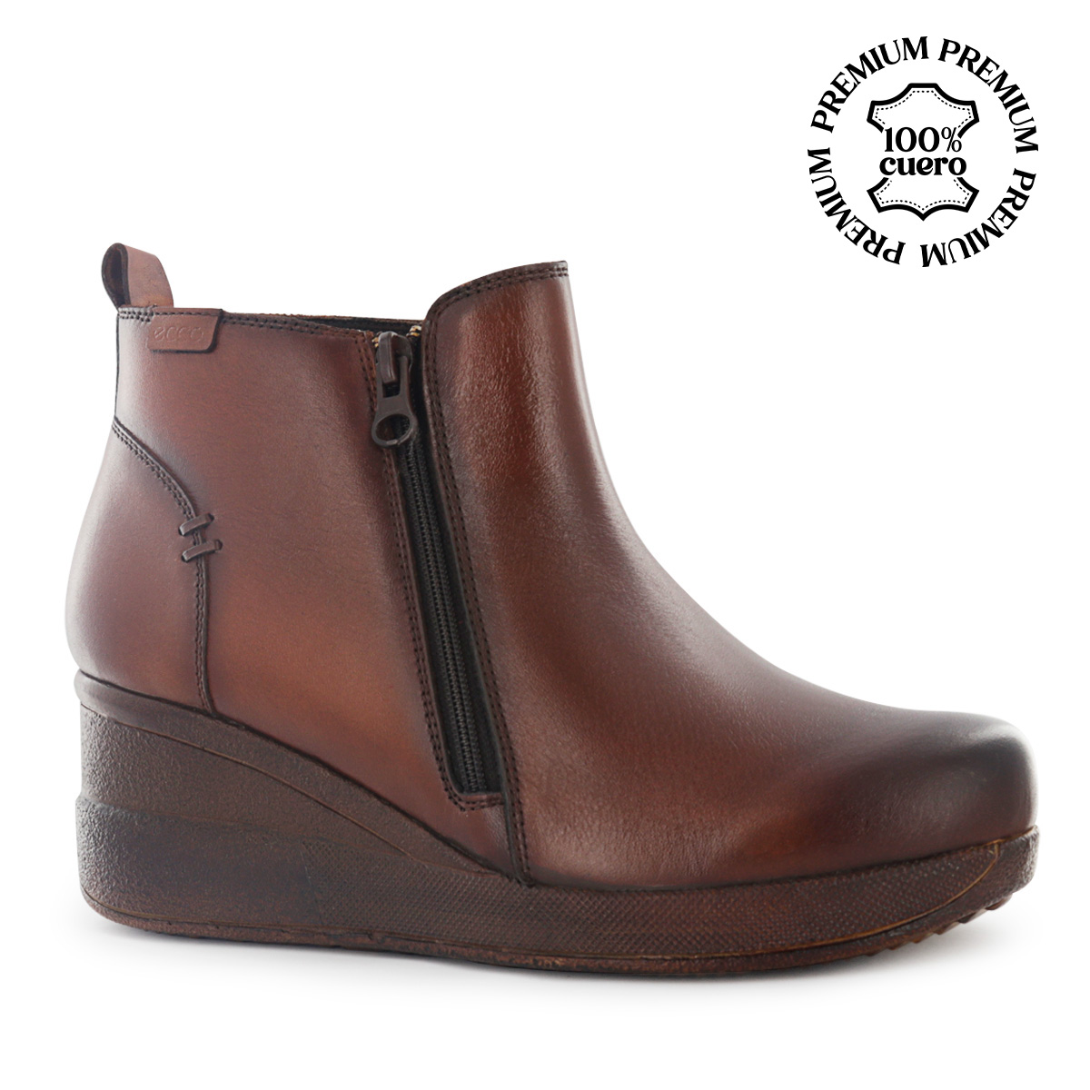 Ripley - BOTINES MUJER ECCO COBRE WINONA12