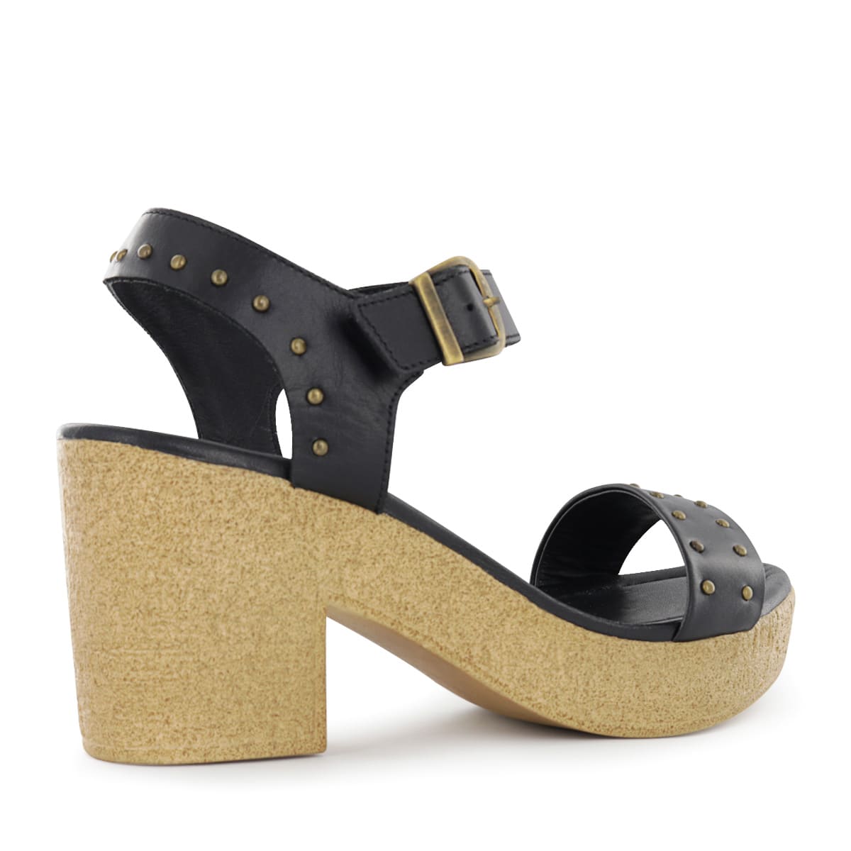 SANDALIAS MUJER ECCO CUERO NEGRO 1006818 ANALU18 - 3