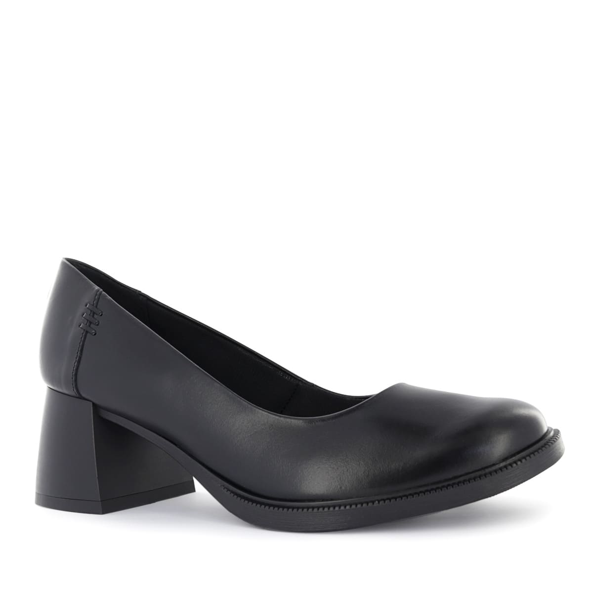 ZAPATOS DE VESTIR MUJER ECCO CUERO NATURAL NEGRO 1006771 PUMP REINA ZONIA02 - 1