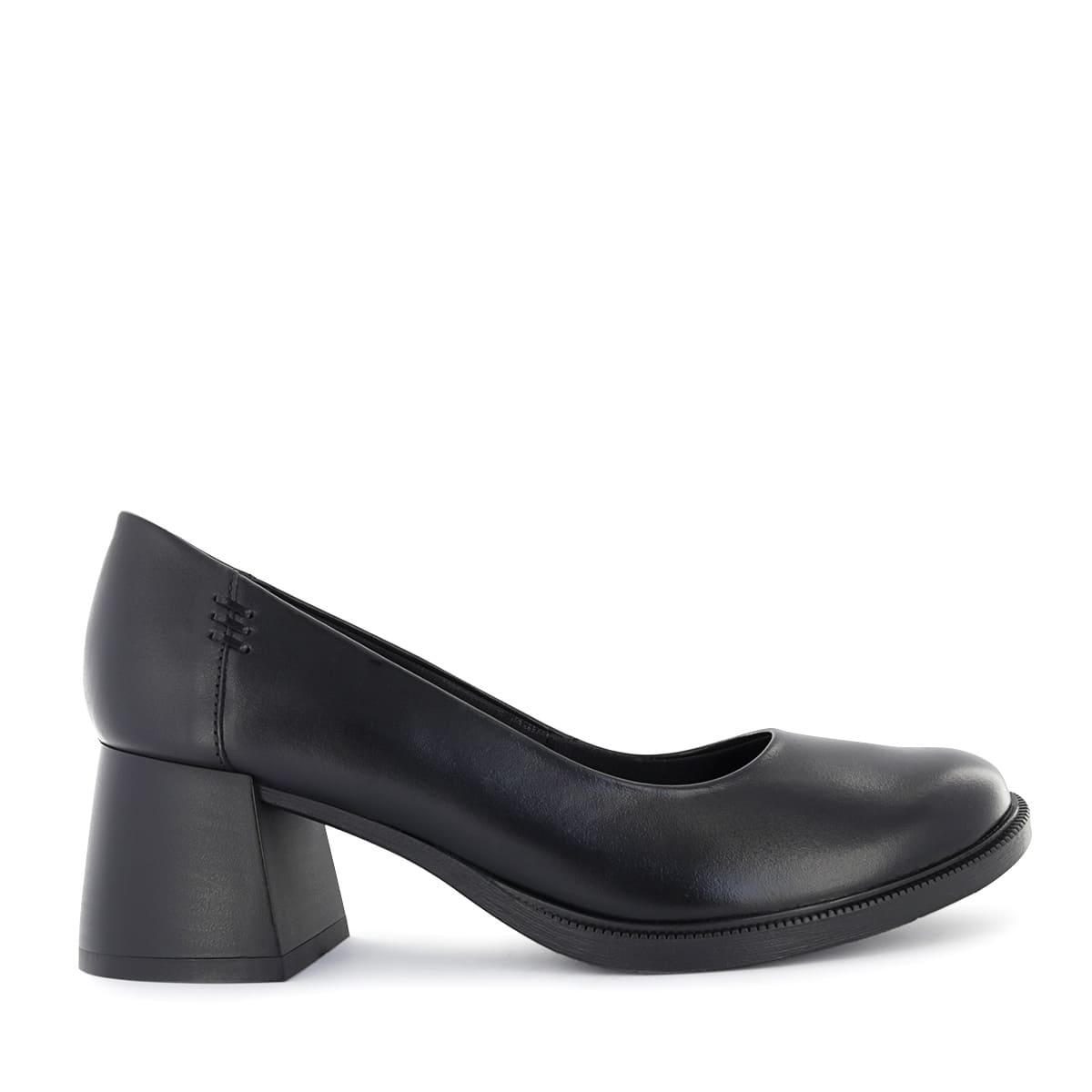 ZAPATOS DE VESTIR MUJER ECCO CUERO NATURAL NEGRO 1006771 PUMP REINA ZONIA02 - 2
