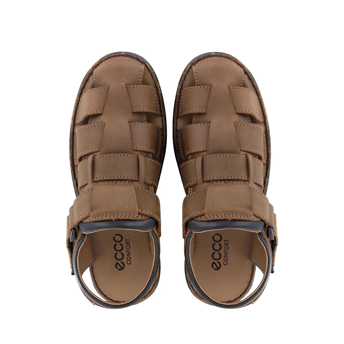 SANDALIAS HOMBRE ECCO CUERO TABACO 1006870 BRAULIO01 - 5