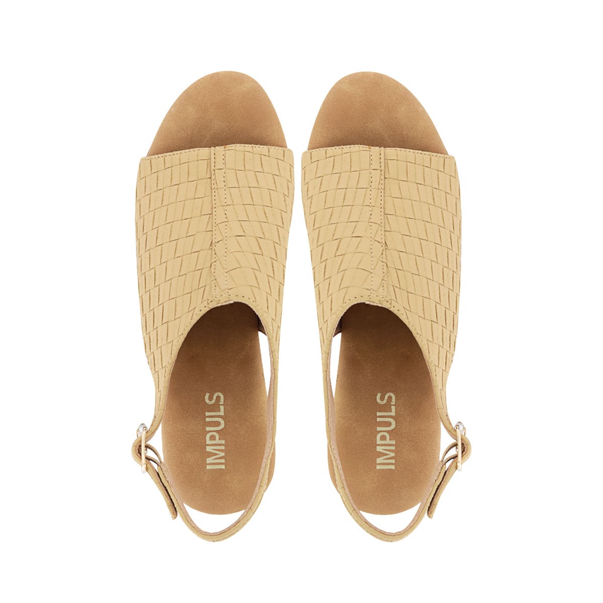 SANDALIAS MUJER IMPULS NUDE ABI03 CON TACO - 5