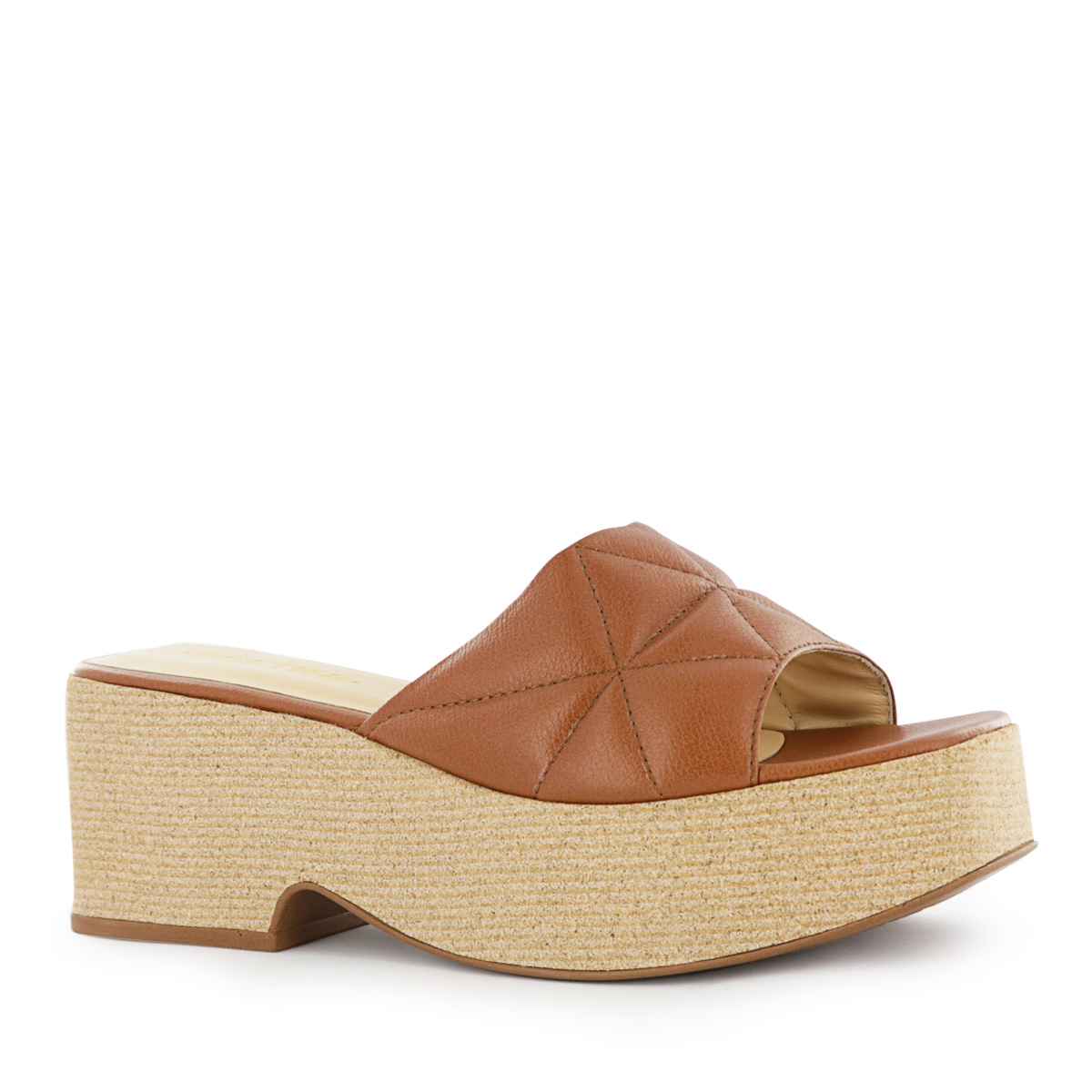 SANDALIAS MUJER SESTRA CUERO NATURAL CARAMELO ARIELA01 - 1