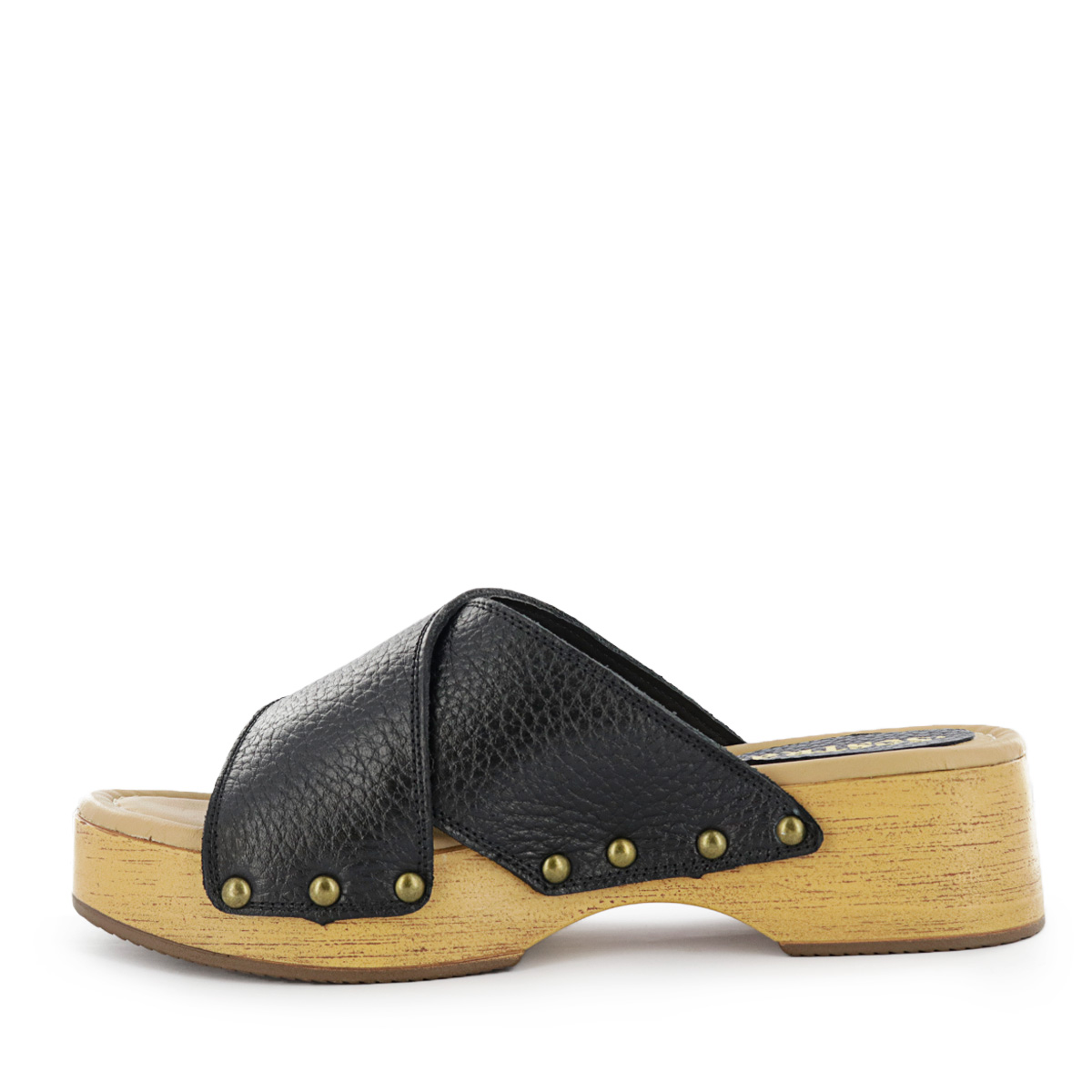 SANDALIAS MUJER SESTRA CUERO NATURAL NEGRO ESTER02 - 4