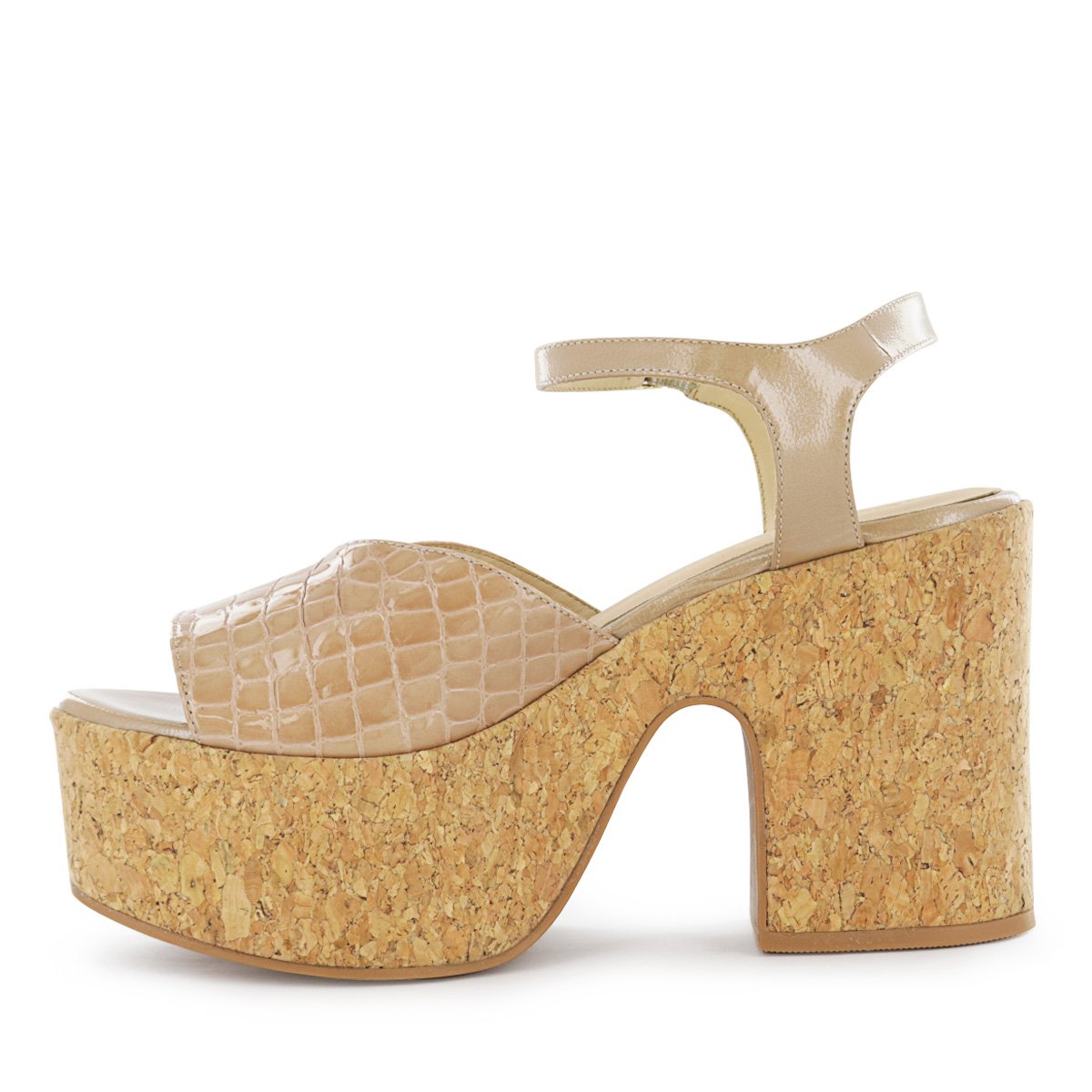 SANDALIAS MUJER SESTRA CUERO CHAROL MARRÓN CLARO VANNA01 PECANA - 4