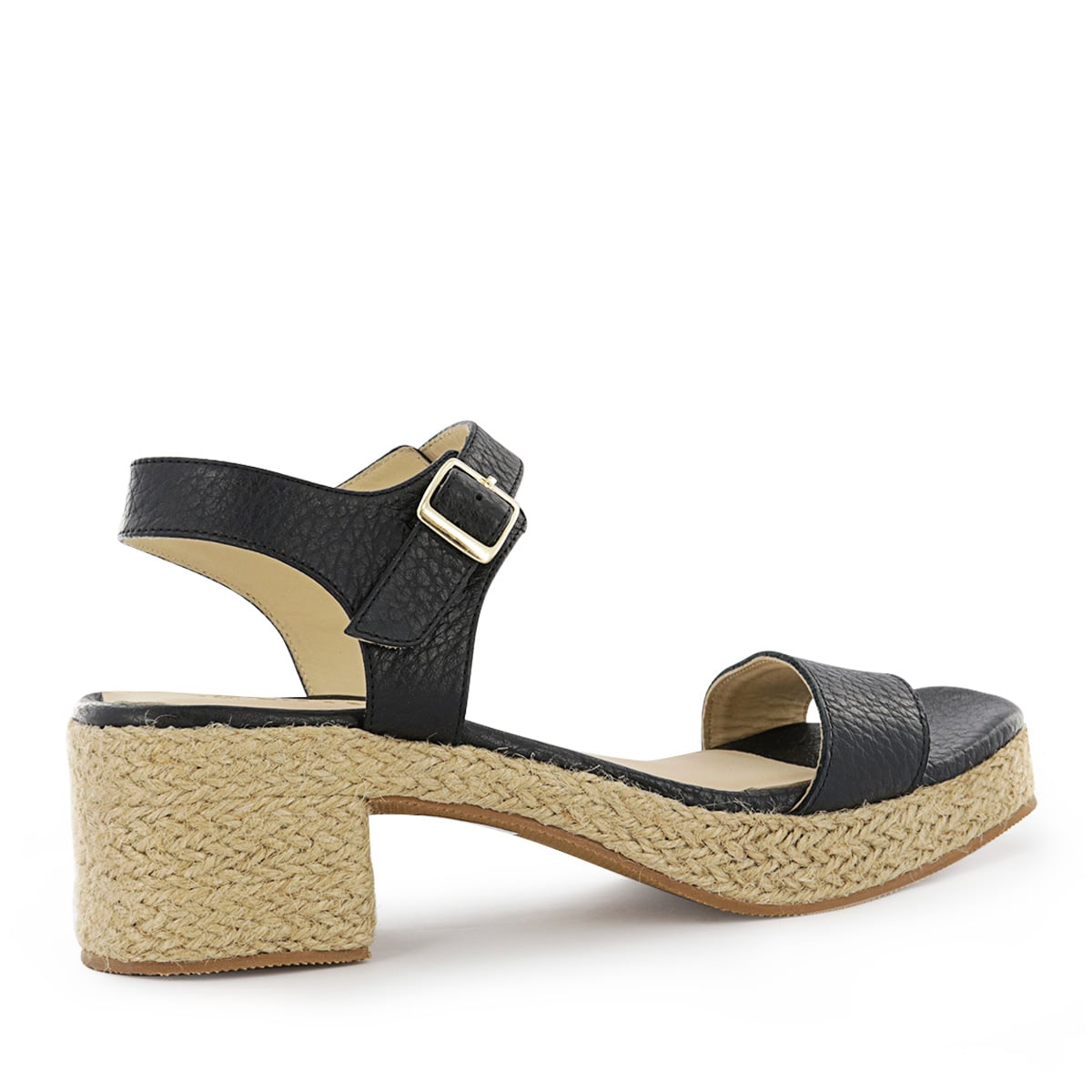SANDALIAS MUJER SESTRA CUERO NATURAL NEGRO DIEGA01 - 3
