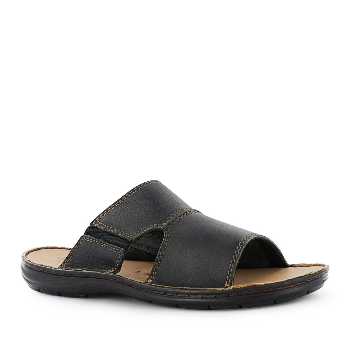 SANDALIAS HOMBRE ECCO CUERO NATURAL NEGRO BRAULIO03 - 1