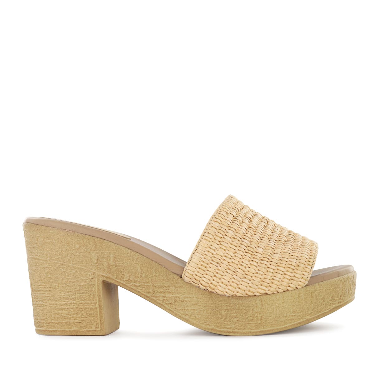 SANDALIAS MUJER ECCO ANALU19 BEIGE RAFIA - 3