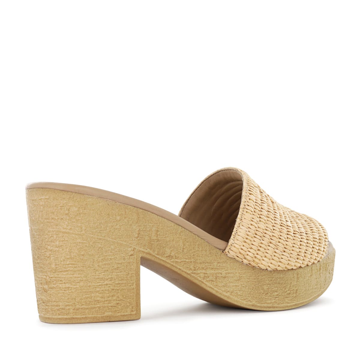 SANDALIAS MUJER ECCO ANALU19 BEIGE RAFIA - 4