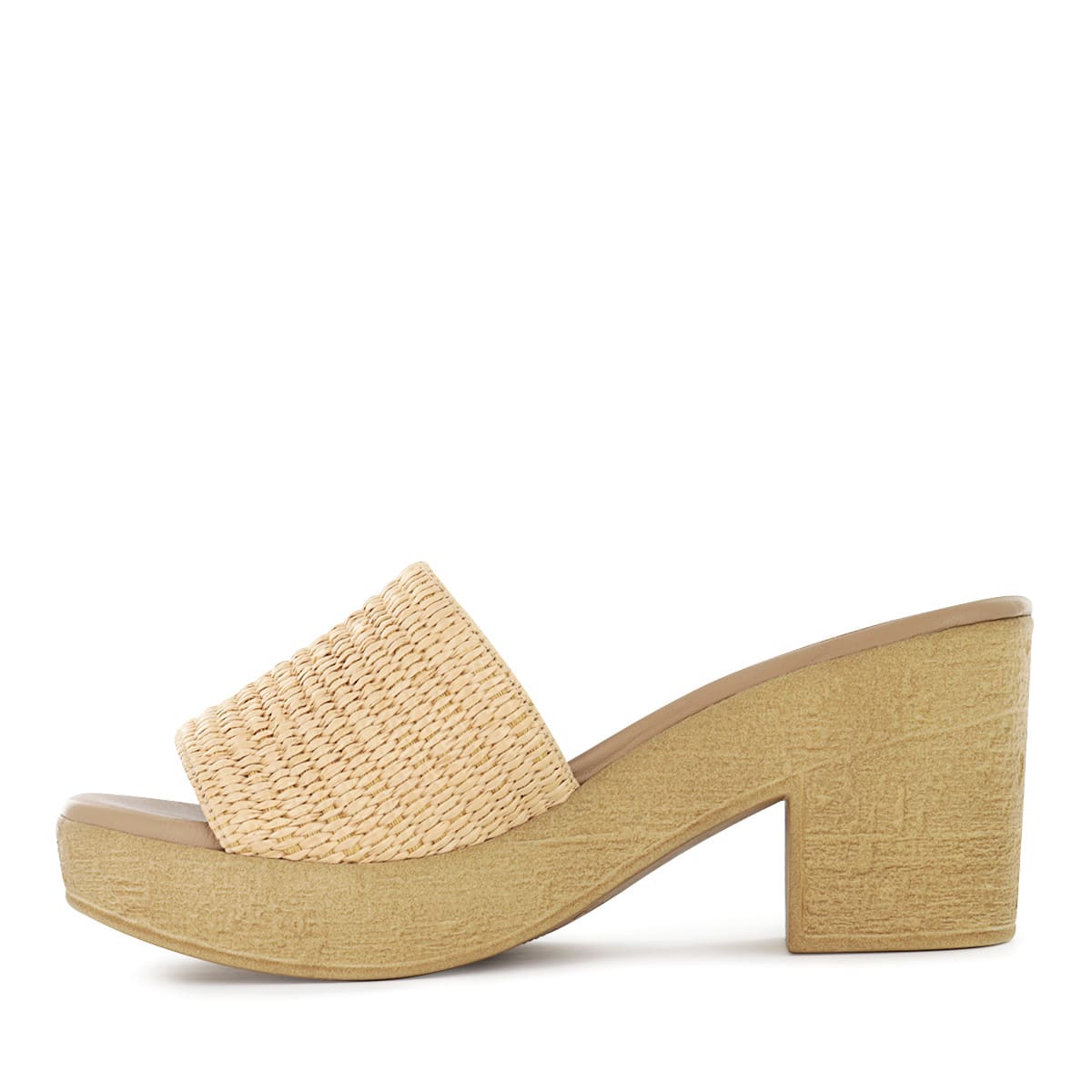 SANDALIAS MUJER ECCO ANALU19 BEIGE RAFIA - 5
