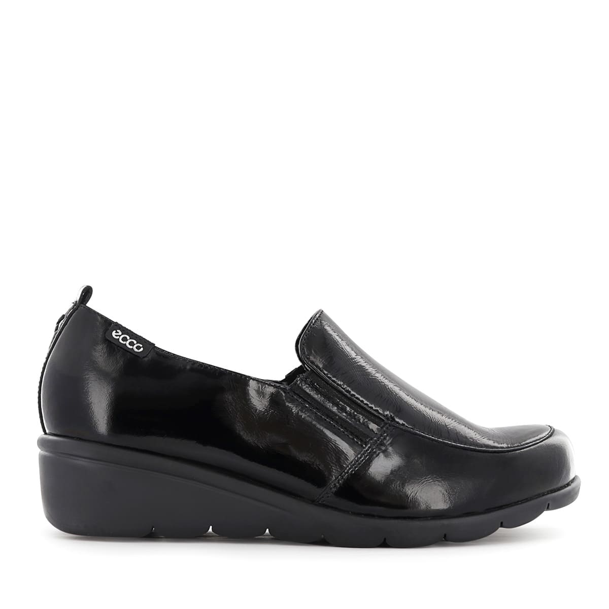 ZAPATOS SLIP ON MUJER ECCO FLEXXI15 NEGRO CUERO CHAROL - 2