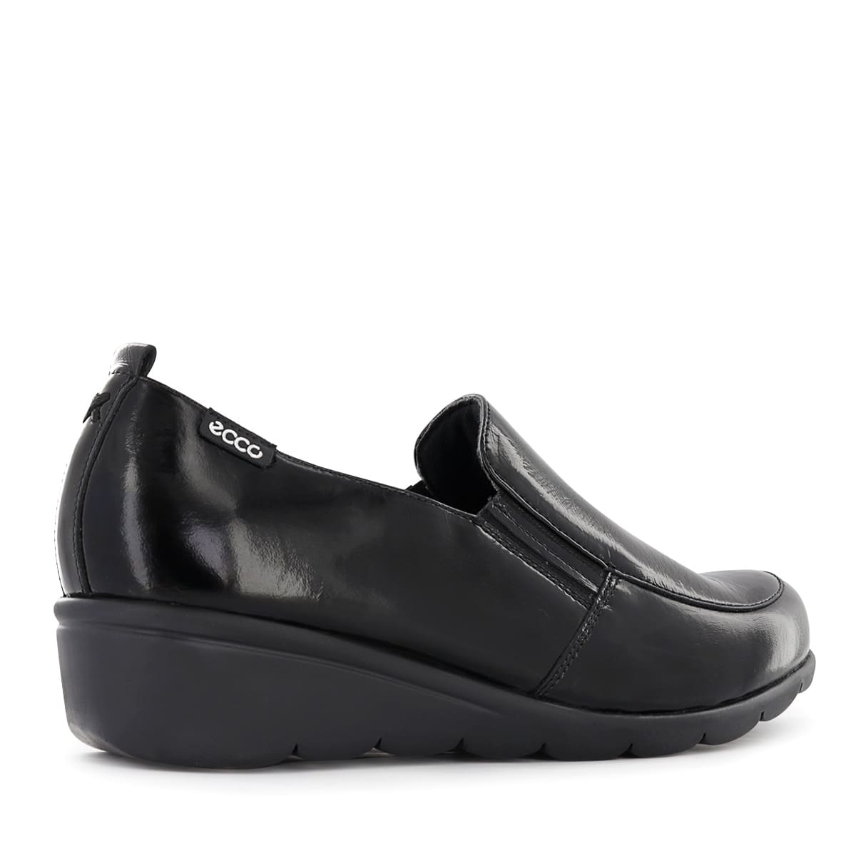 ZAPATOS SLIP ON MUJER ECCO FLEXXI15 NEGRO CUERO CHAROL - 3