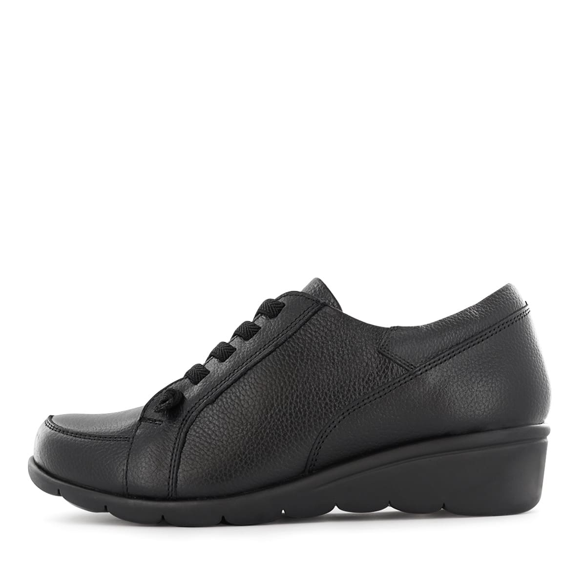 ZAPATOS CON PASADOR MUJER ECCO FLEXXI11 NEGRO CUERO NATURAL - 4