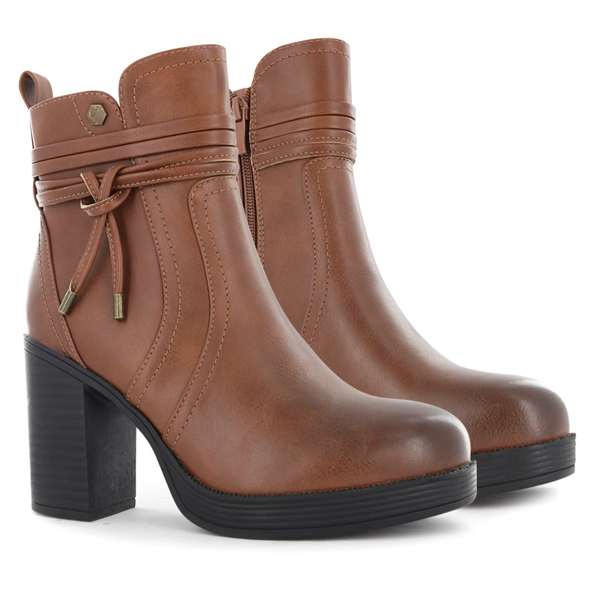 BOTINES URBANO MUJER IMPULS FRENCHI17 COBRE - 2