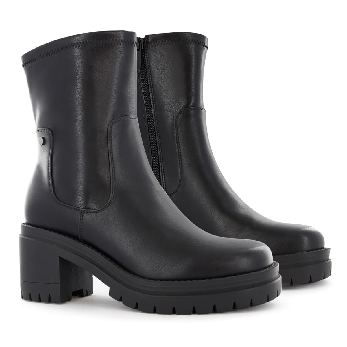 BOTINES URBANO MUJER IMPULS FRENCHI14 NEGRO - 1