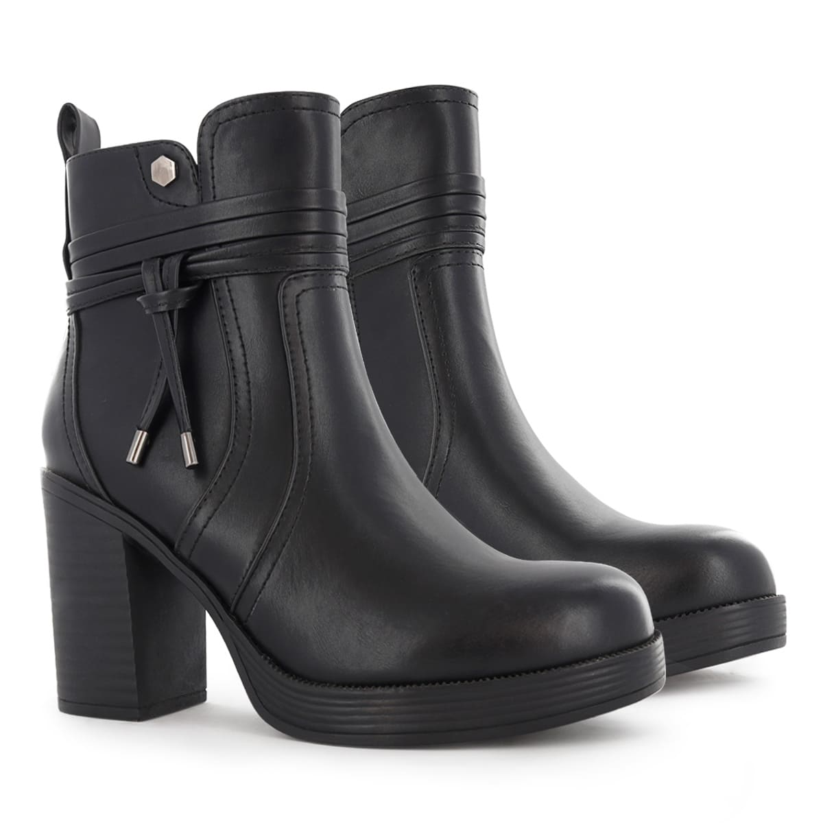 BOTINES URBANO MUJER IMPULS FRENCHI17 NEGRO - 1