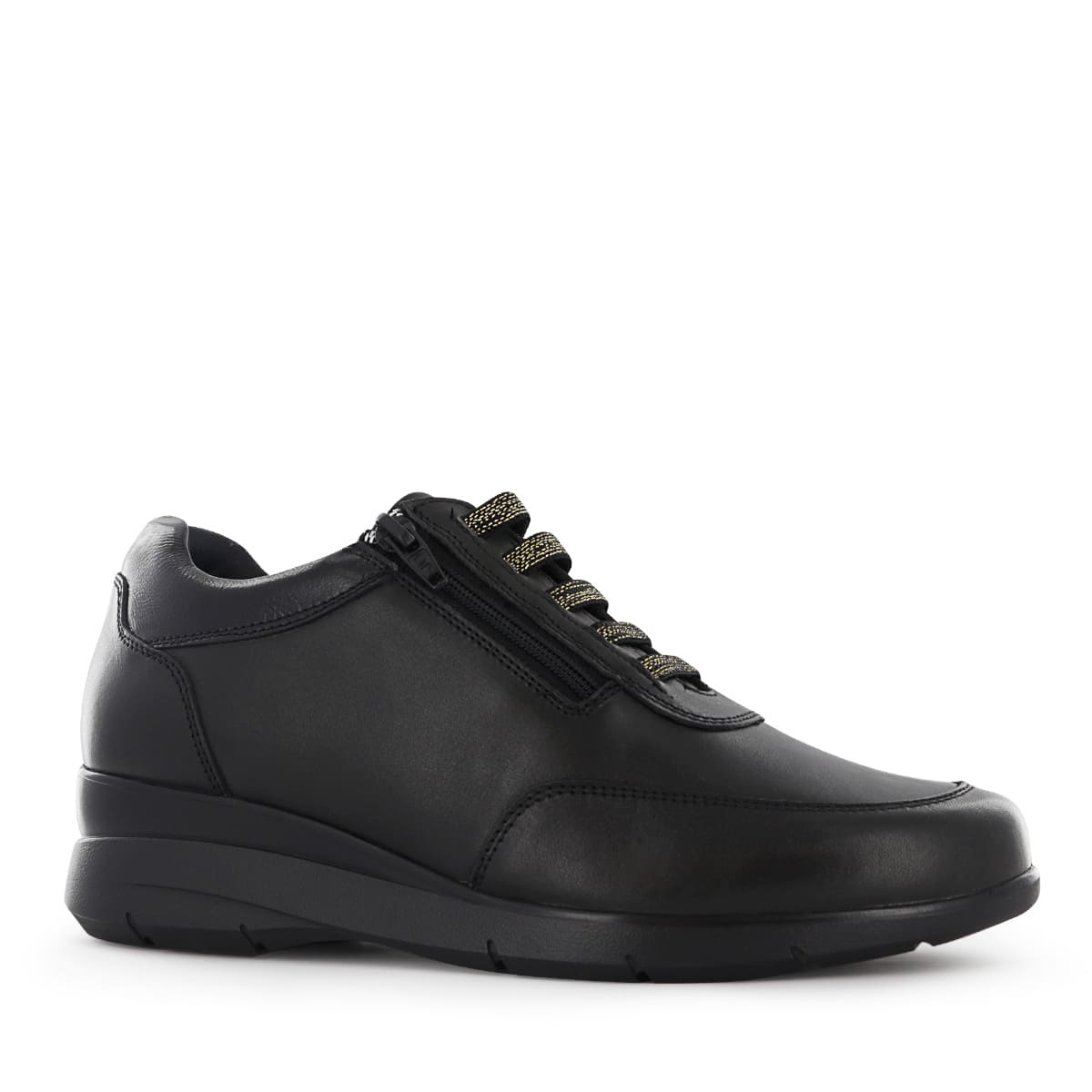 ZAPATILLAS URBANAS MUJER ECCO ALICANTE02 NEGRO CUERO NATURAL - 1