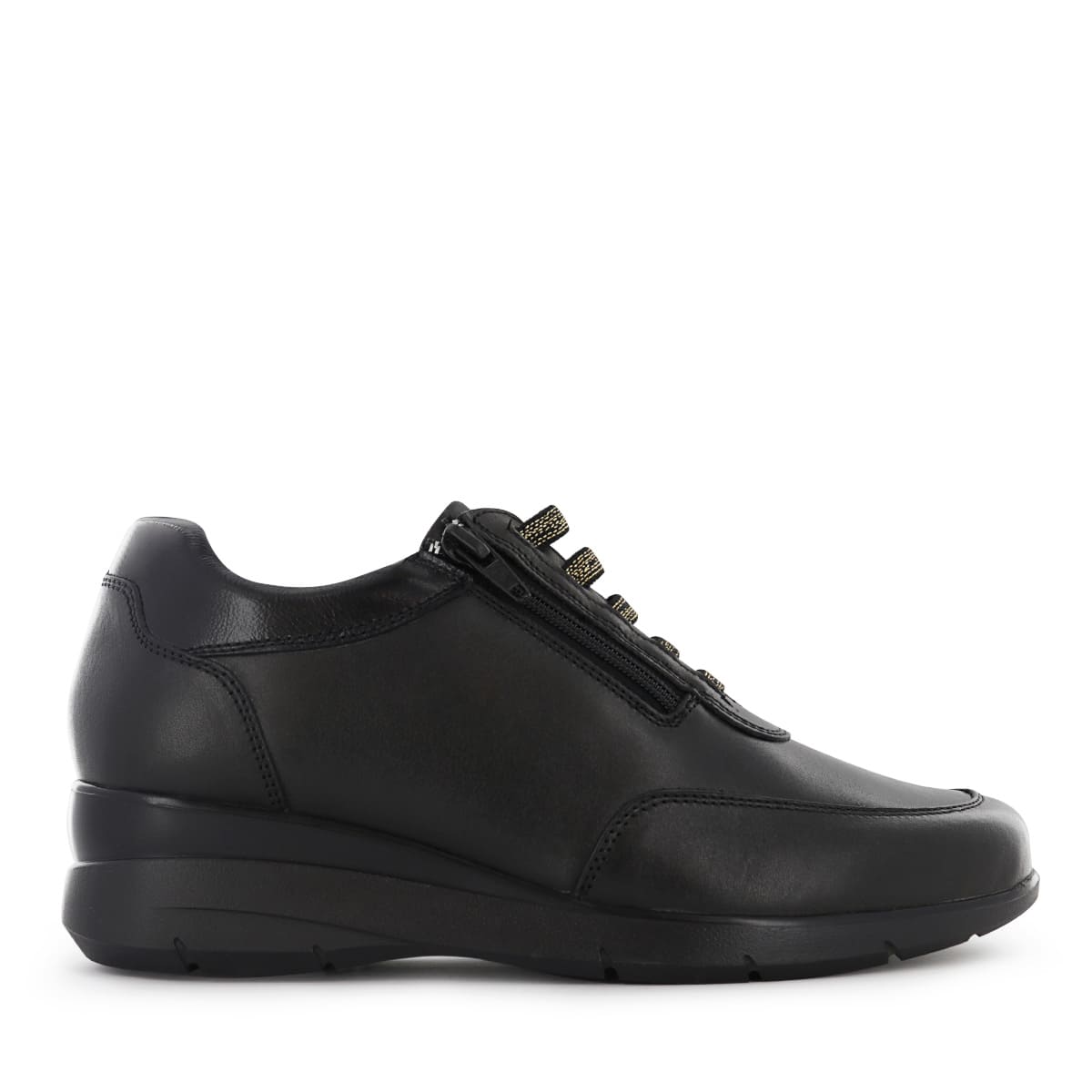 ZAPATILLAS URBANAS MUJER ECCO ALICANTE02 NEGRO CUERO NATURAL - 2