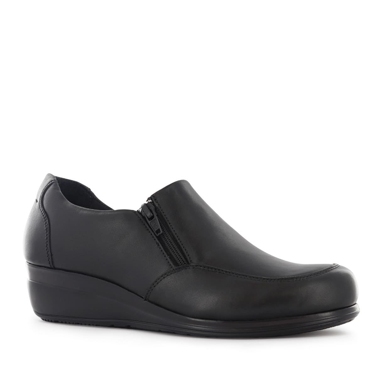 ZAPATOS SLIP ON MUJER ECCO ALMERIA01 NEGRO CUERO NATURAL - 1