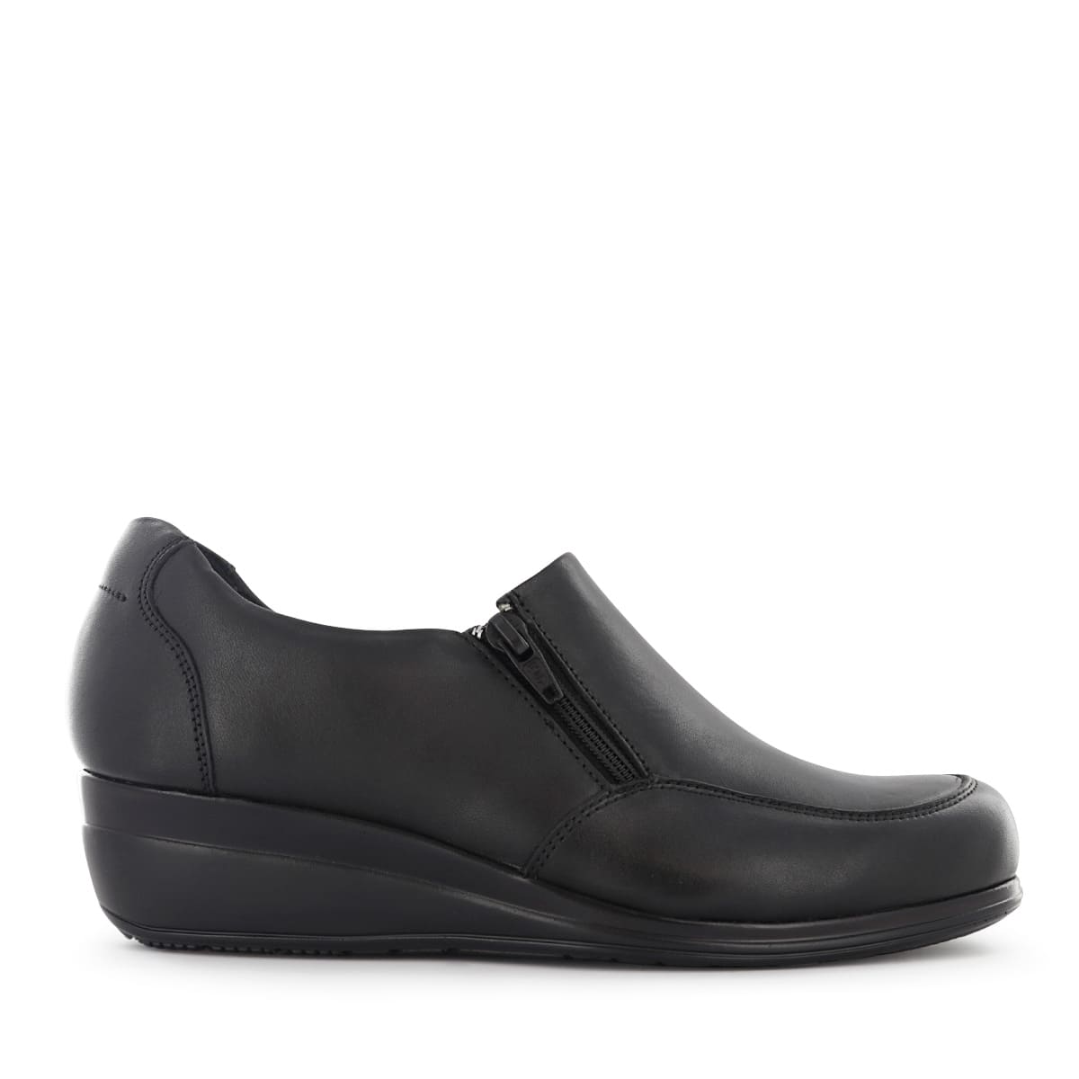 ZAPATOS SLIP ON MUJER ECCO ALMERIA01 NEGRO CUERO NATURAL - 2