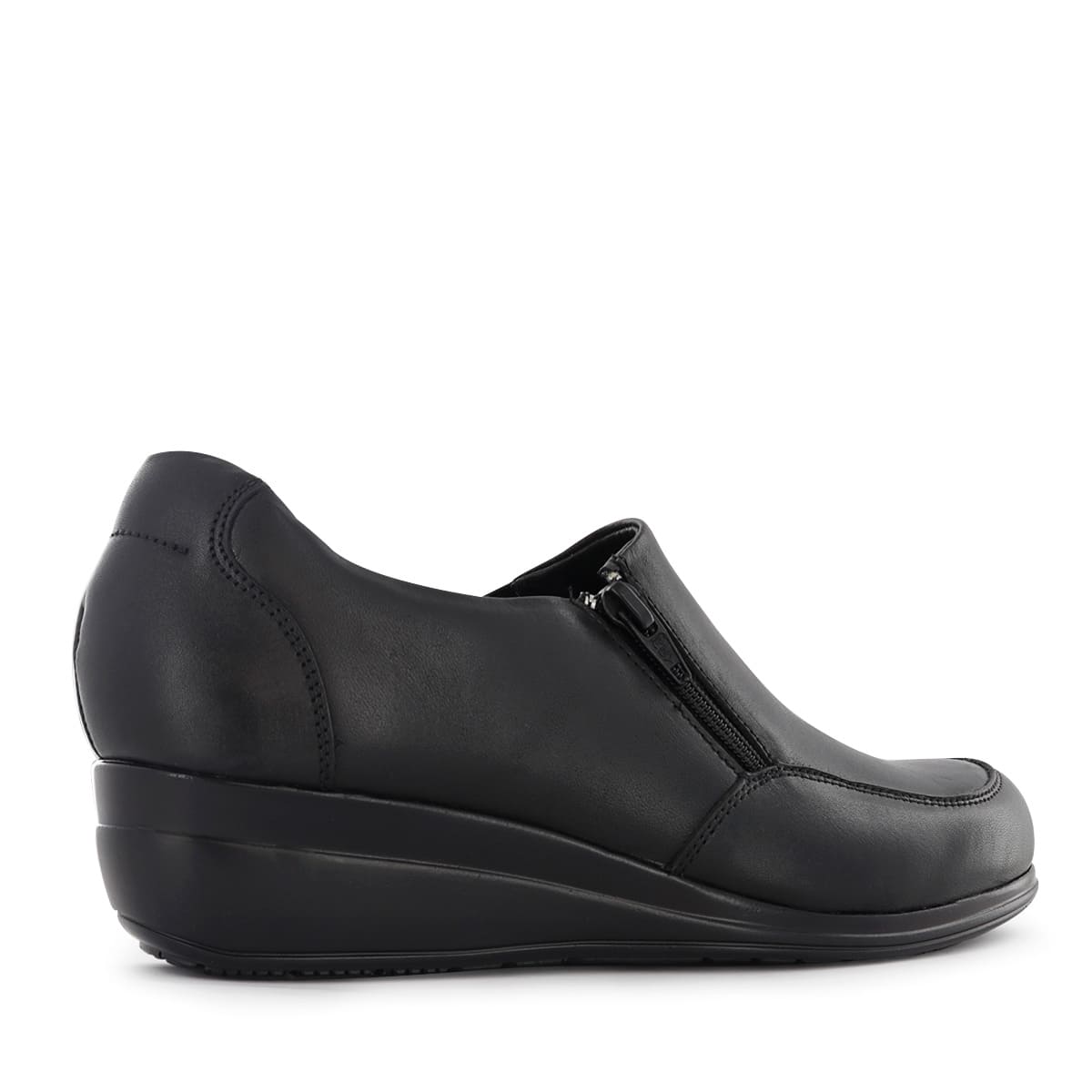 ZAPATOS SLIP ON MUJER ECCO ALMERIA01 NEGRO CUERO NATURAL - 3