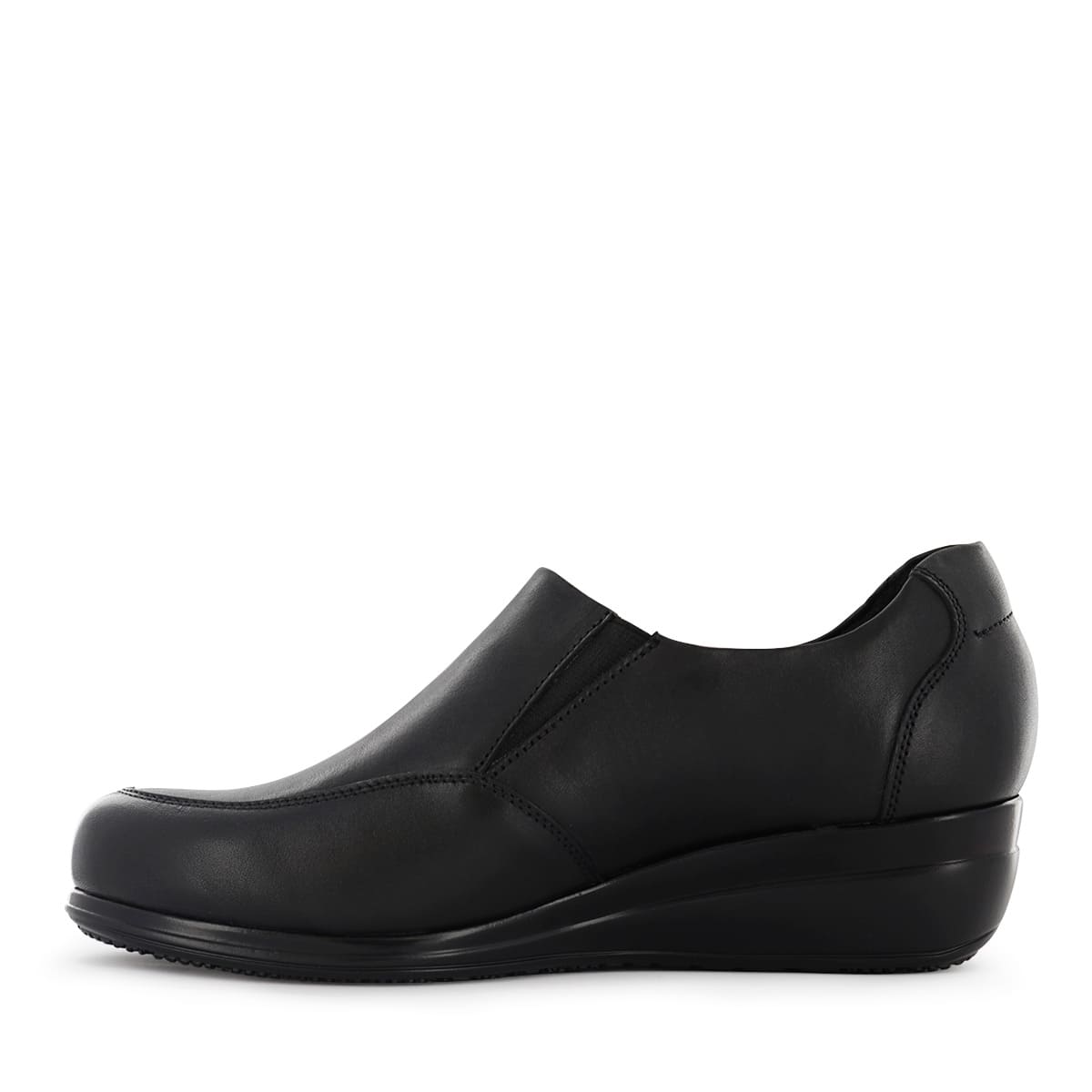 ZAPATOS SLIP ON MUJER ECCO ALMERIA01 NEGRO CUERO NATURAL - 4