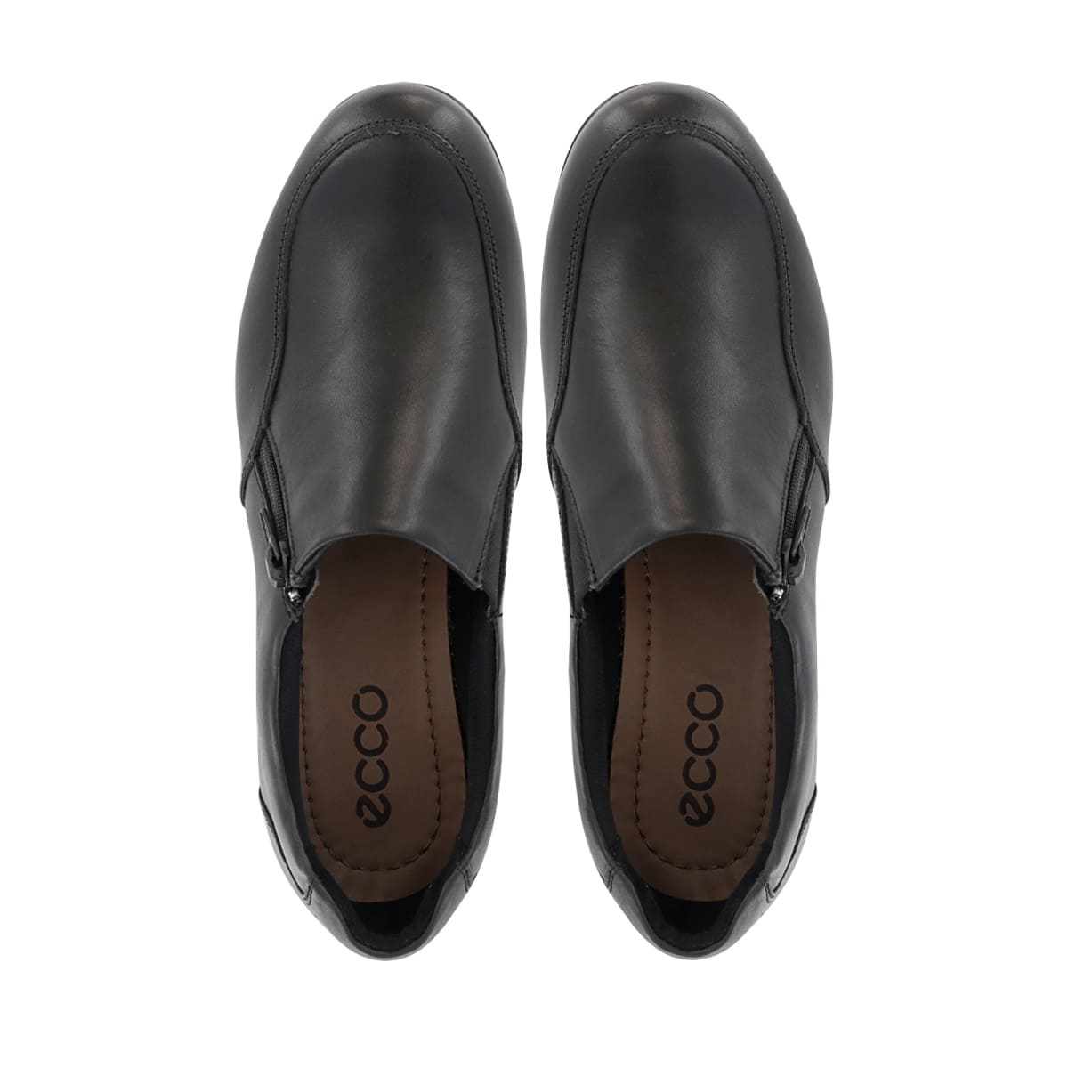 ZAPATOS SLIP ON MUJER ECCO ALMERIA01 NEGRO CUERO NATURAL - 5