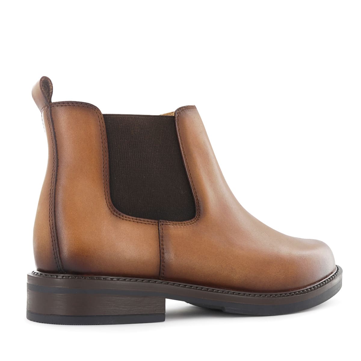 BOTINES MUJER ECCO LIPA02 APACHE CUERO NATURAL - 4