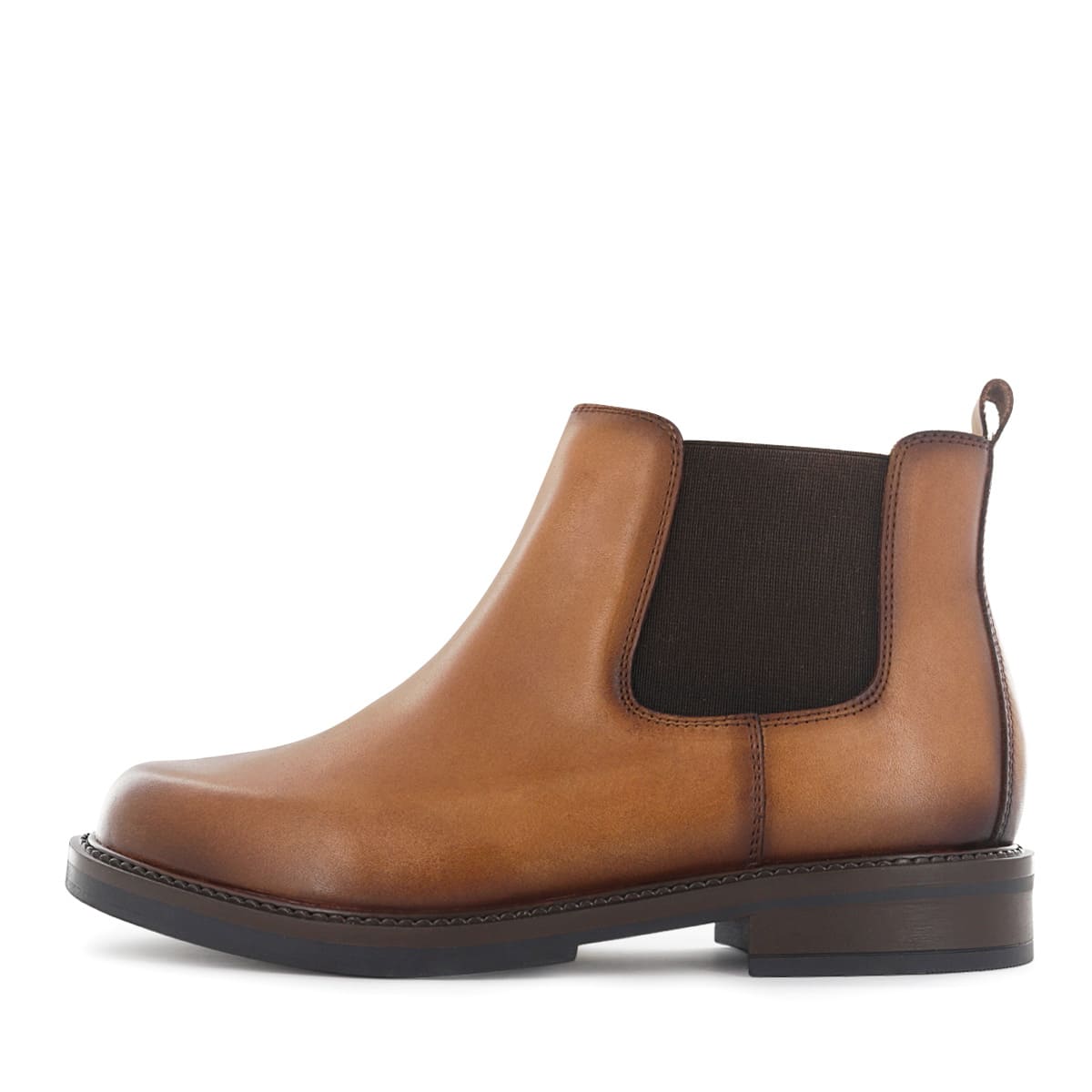 BOTINES MUJER ECCO LIPA02 APACHE CUERO NATURAL - 5