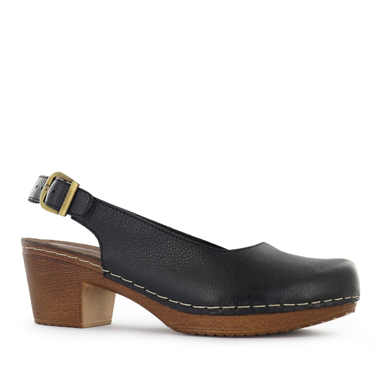 ZAPATOS DESTALONADOS MUJER ECCO MIKA10 NEGRO CUERO NATURAL - 1