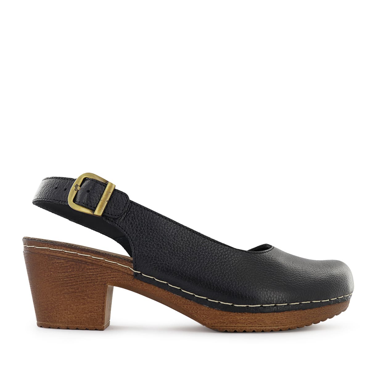 ZAPATOS DESTALONADOS MUJER ECCO MIKA10 NEGRO CUERO NATURAL - 2