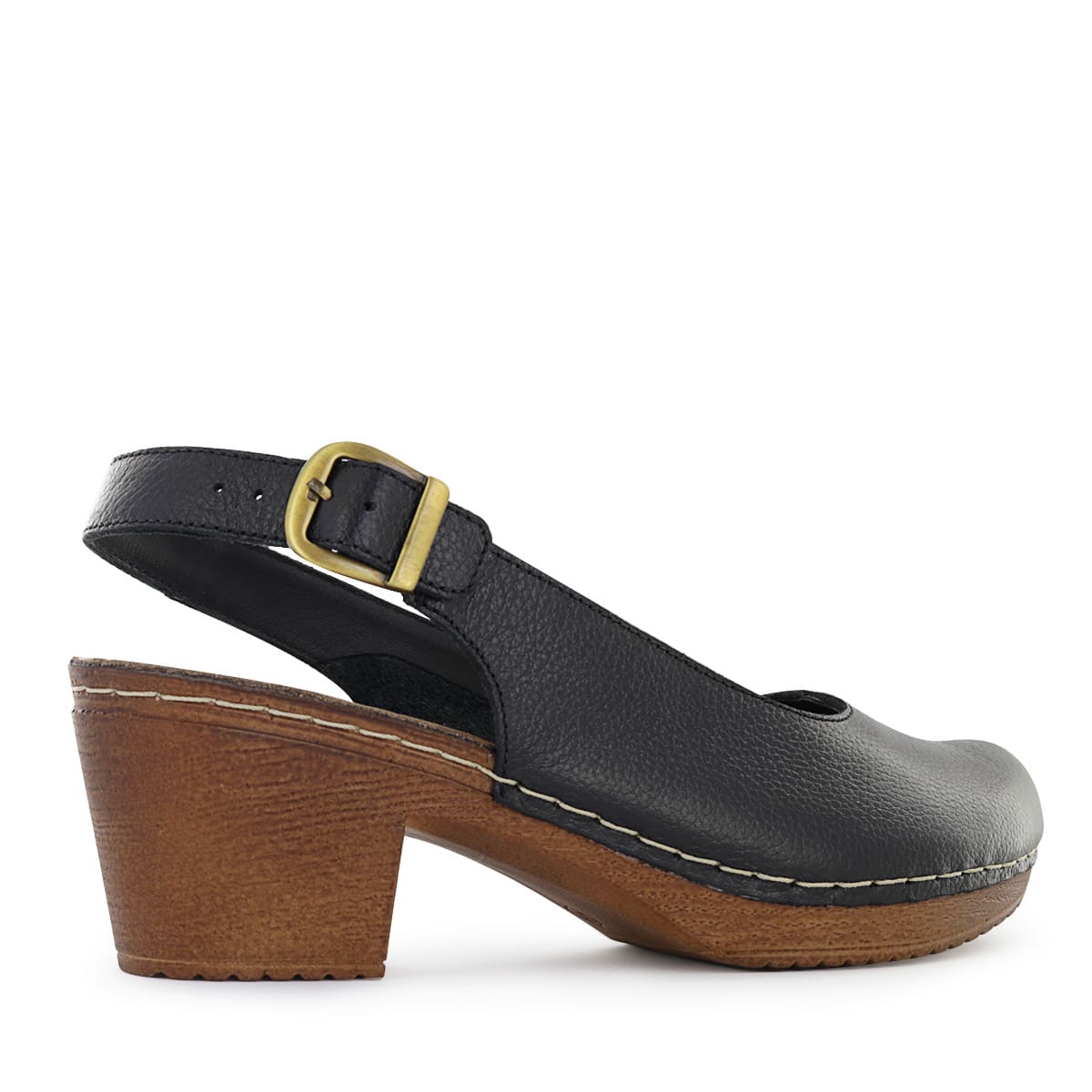 ZAPATOS DESTALONADOS MUJER ECCO MIKA10 NEGRO CUERO NATURAL - 3