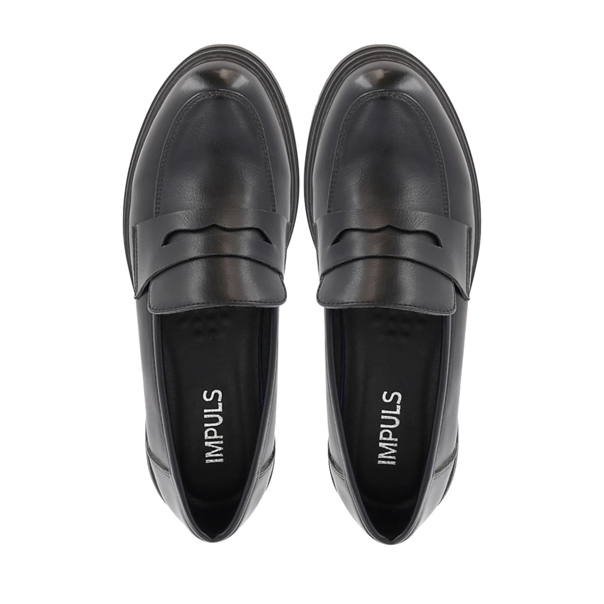 MOCASINES MUJER IMPULS BRIANA10 NEGRO - 5