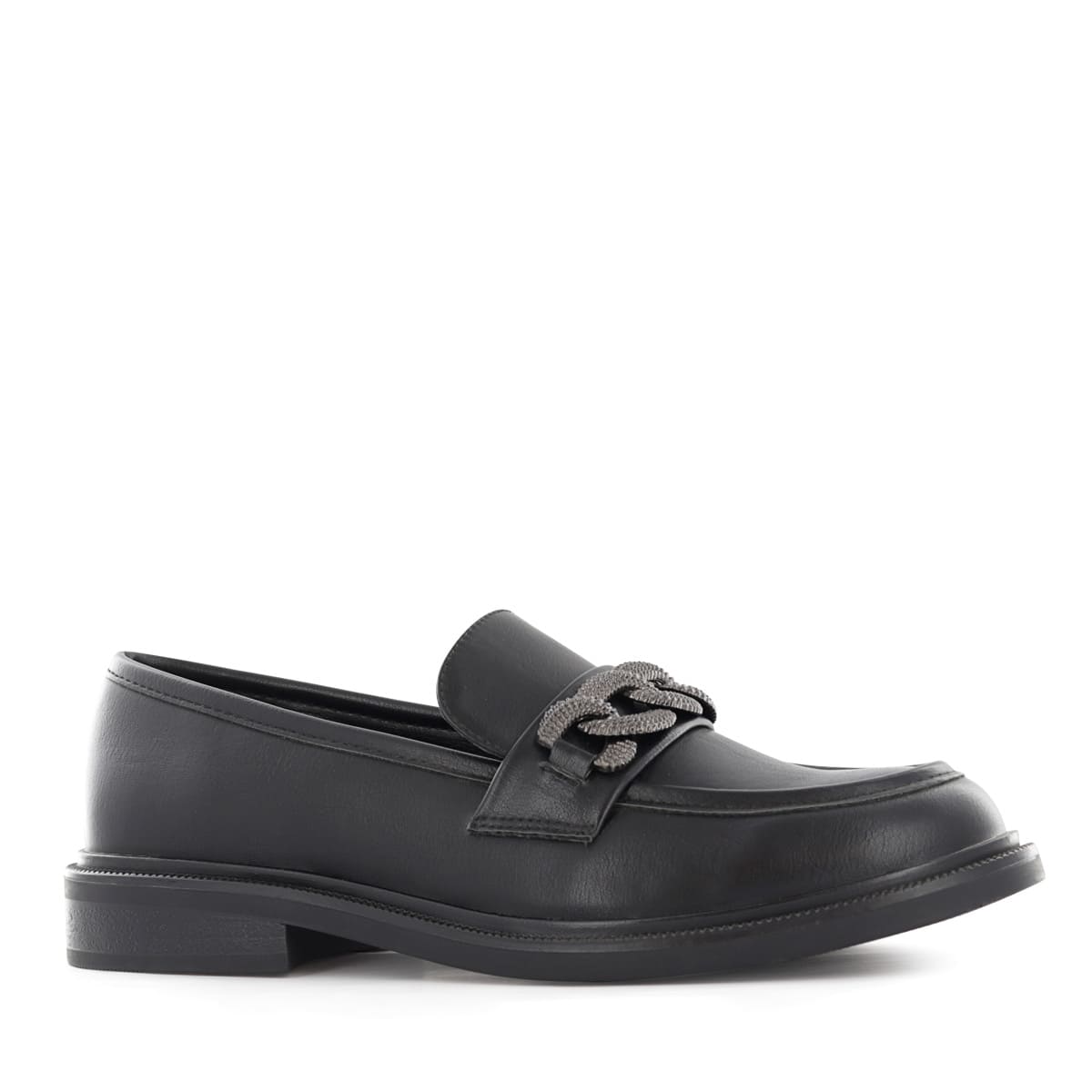 MOCASINES MUJER IMPULS BRIANA12 NEGRO - 1