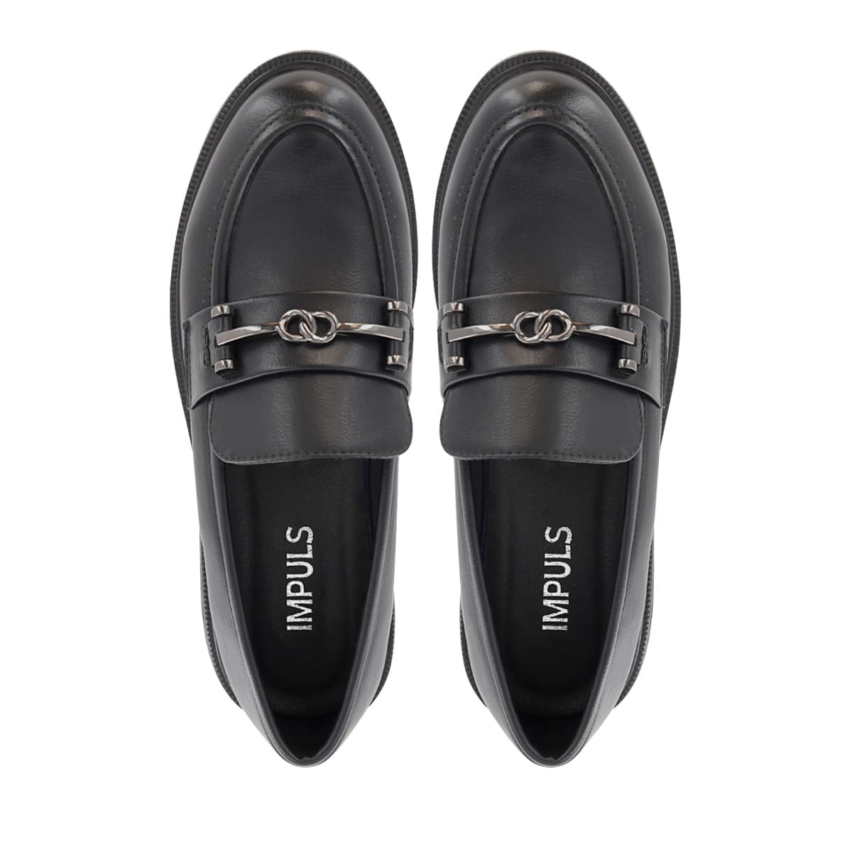 MOCASINES MUJER IMPULS BRIANA11 NEGRO - 5