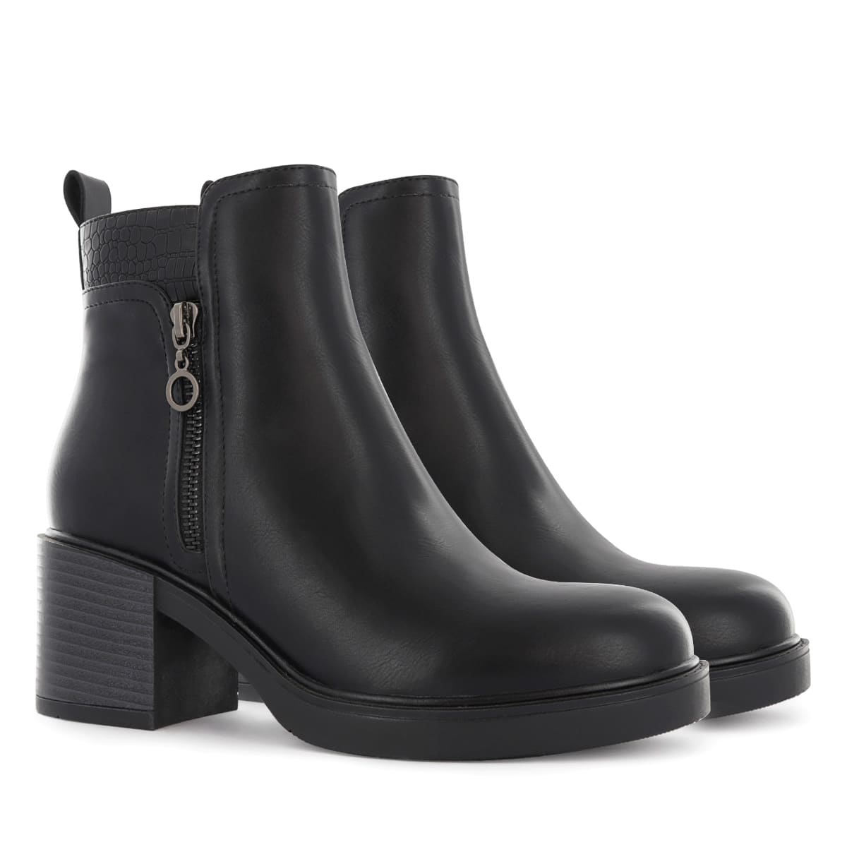 BOTINES URBANO MUJER IMPULS AYSHA11 NEGRO - 1