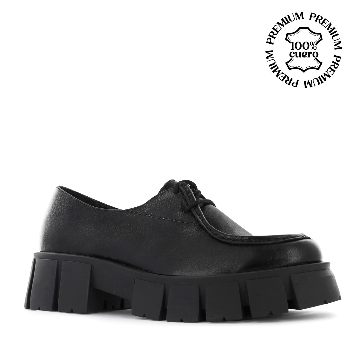 MOCASINES MUJER ECCO GINEBRA05 NEGRO CUERO CHAROL - 1
